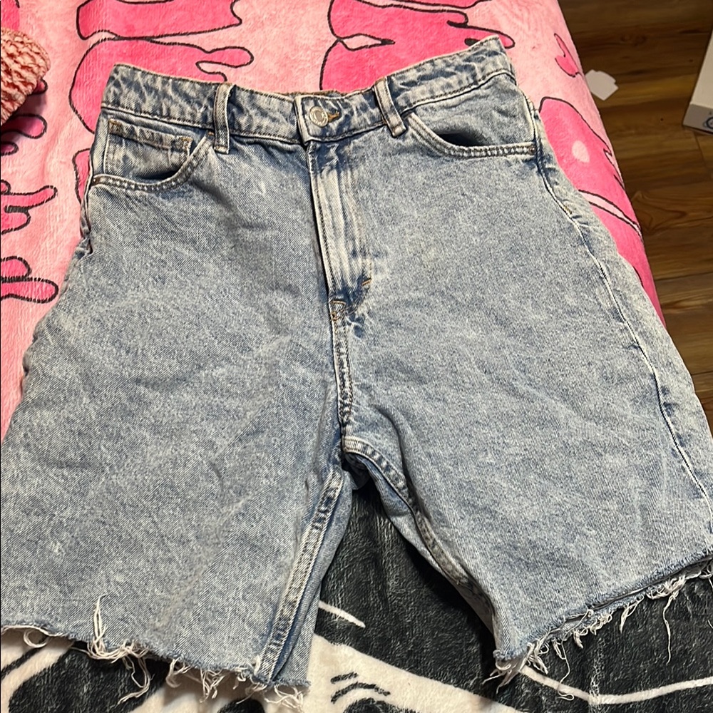 H&M Light Blue Jean Shorts